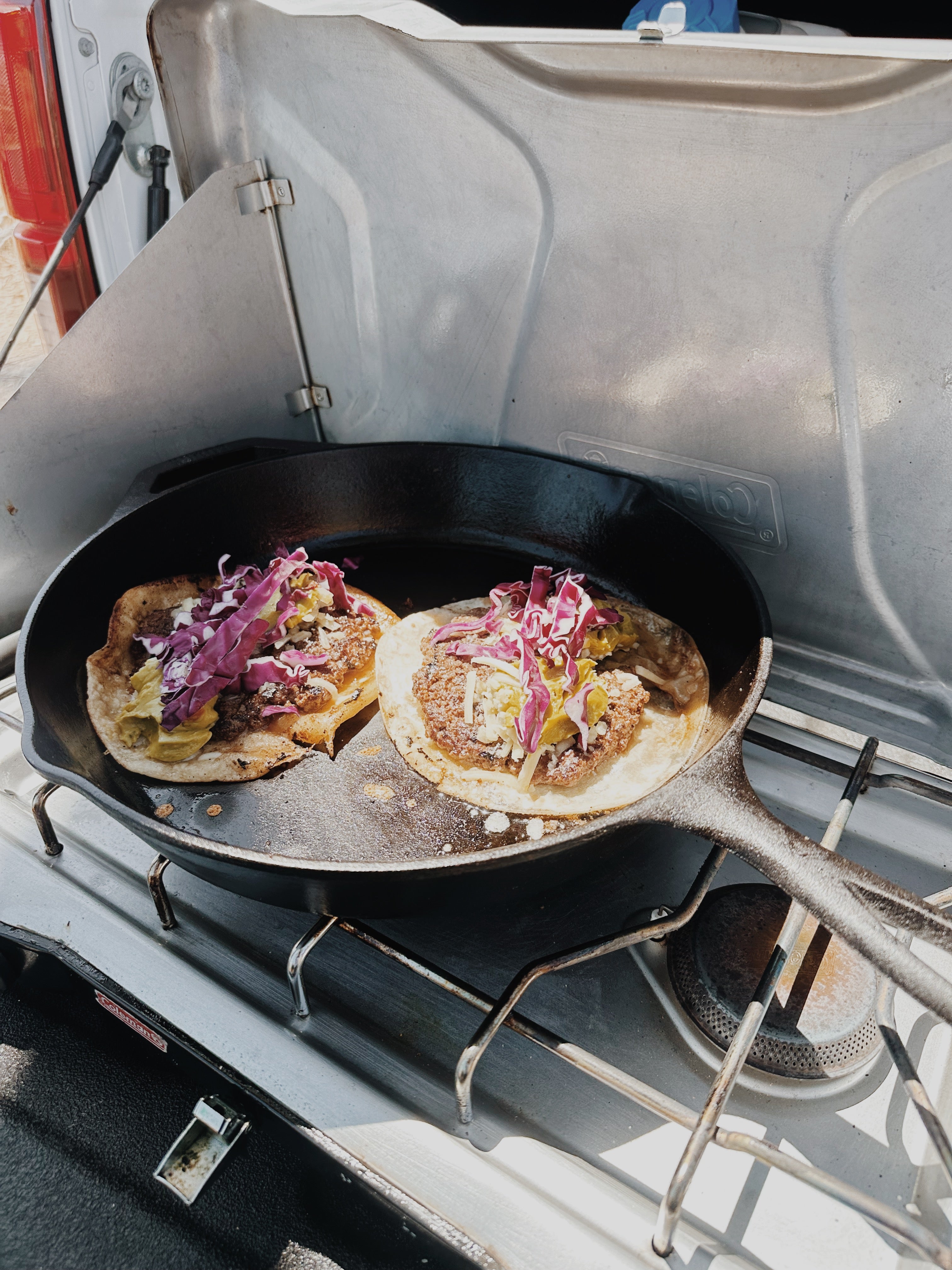 Tailgate Smash Tacos